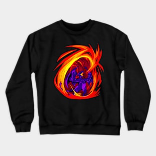 Dragon Spitting Fire Crewneck Sweatshirt